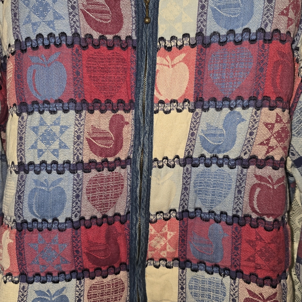 Colorful Patchwork Jacket - image 2